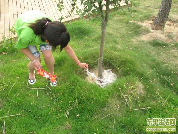 东平生活网志愿者到清河公园捡垃圾活动! - 网