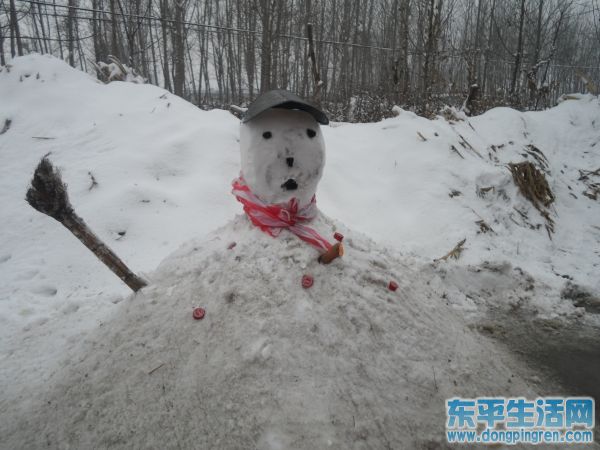 东平2014年第一场雪