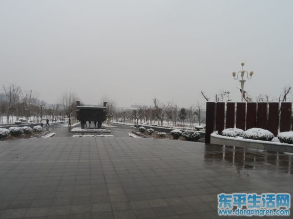 东平2014年第一场雪