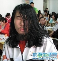 东平明湖中学的高三班犀利哥！