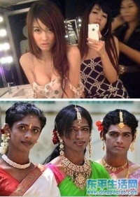 同样是人妖差距怎么这么大呢